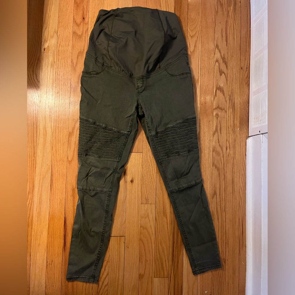 Maternity Moto style pants.